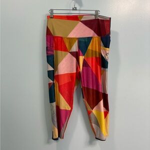 Superfit Pink and Yellow Leggings